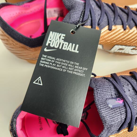 Nike Zoom Vapor 15 Elite FG Generation Pack Copper Size 12 Men - Picture 7 of 9